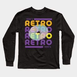 Retro 1990's Long Sleeve T-Shirt